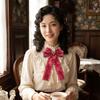Fabric Bow Tie Detachable Bowknot Brooches Elegant Necktie Shirt Collar Pin  Unisex