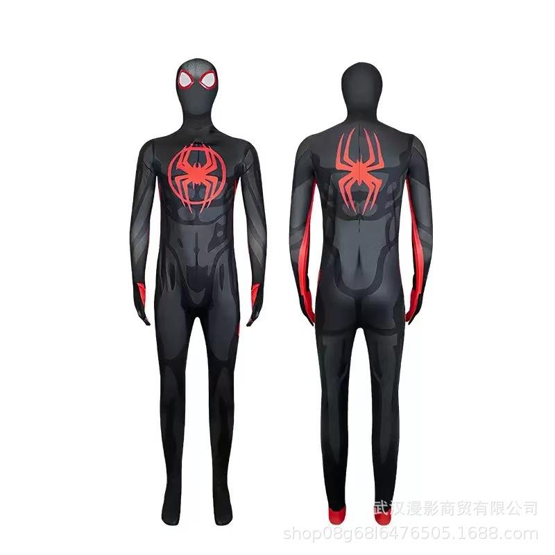 Halloween Spider-Man Tights Miles onesie superhero expedition costume cosplay