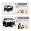 Foldable Pet Playpen Portable Pet Exercise Pen Pet House  Indoor Outdoor Travel Camping Use