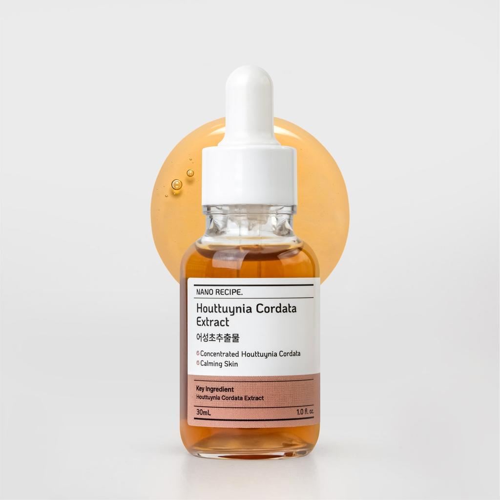 [NANO RECIPE.] Heartleaf Extract Concentrate Hydrating Soothing Cosmetic Raw Material 10ml / 30ml