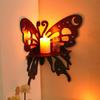 Floating Wall Mounted Shelf Hollow Out Wall Storage Shelf Butterfly Wall Corner Shelf  Wall Corner