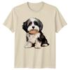 Cute Watercolor Havanese TShirt Dog Breed Art Birthday Gift For Him And Her