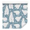 Funny Polar Bears Wallpaper for Living Room and Bedroom 50x1000