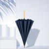Japanese minimalist long-handle automatic umbrella for women, INS Wind Forest style, simple and fresh double gift