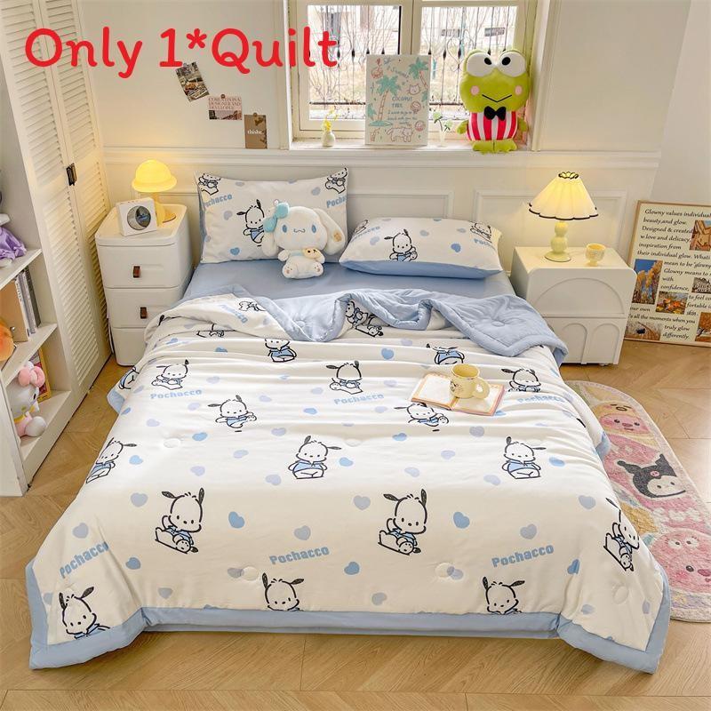 Sanrio Pattern Water Wash Cotton Summer Air Conditioner Quilts For Children