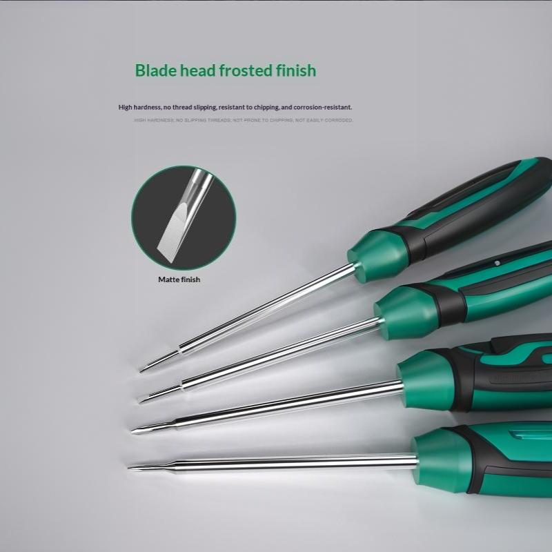 Precision Magnetic Screwdriver Anti-Slip Handle Slotted Type Mini Screw Driver Installation And Disassembly Repair Tool