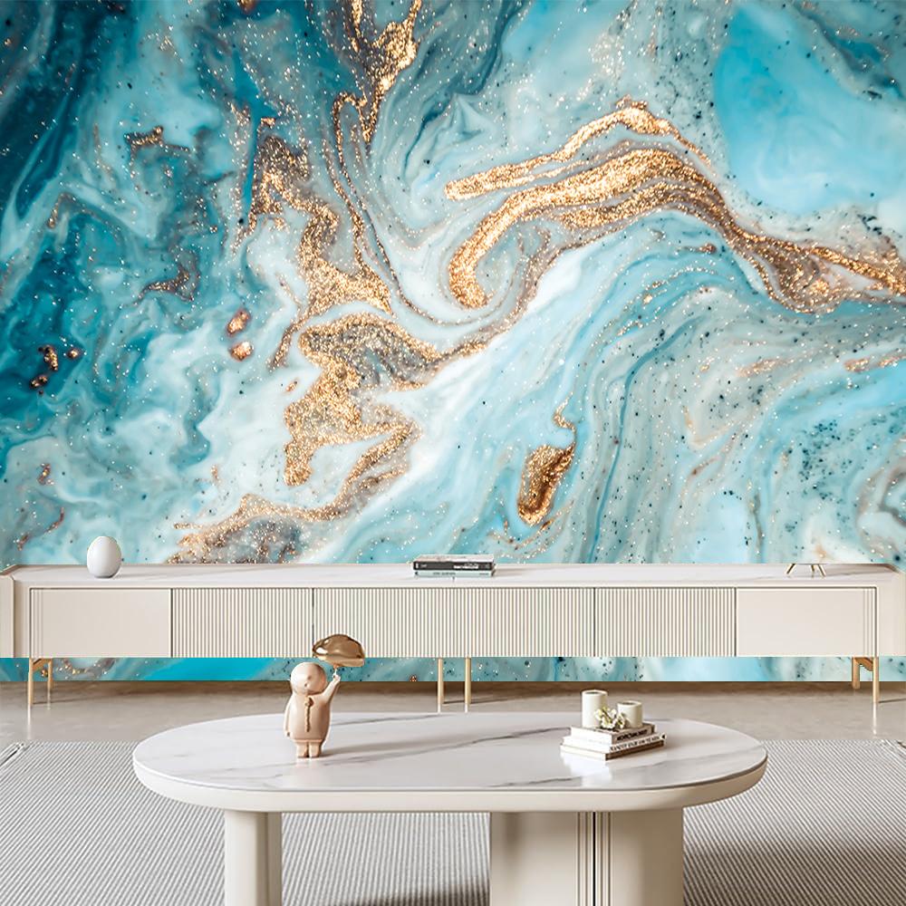 Modern Marble Wallpaper 3d Texture Wall Paper Living Room Bedroom Marble Murals Home Decor