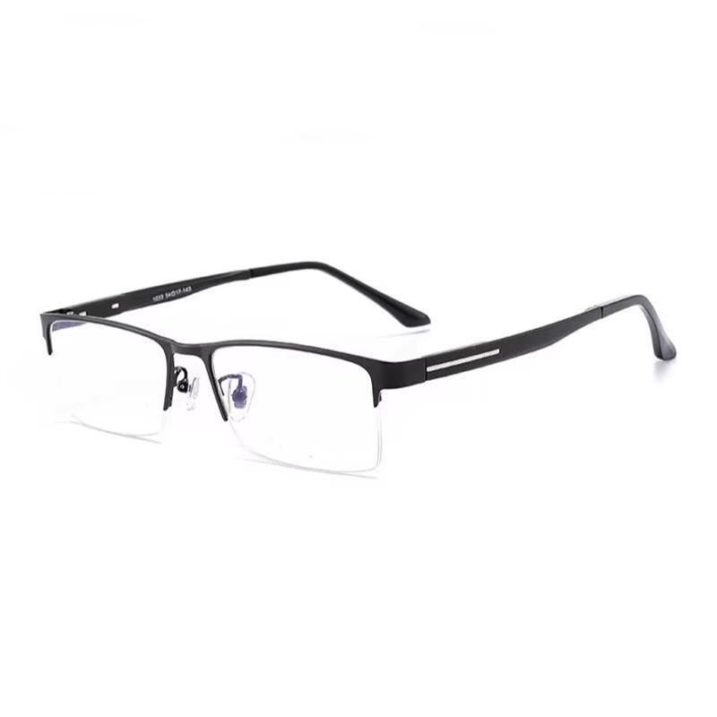 High Quality Half Frame Square Prescription Glasses Anti Blue Light/Photochromic/ Shortsight/Hyperopia/Progressive/Bifocal Eyeglasses Unisex