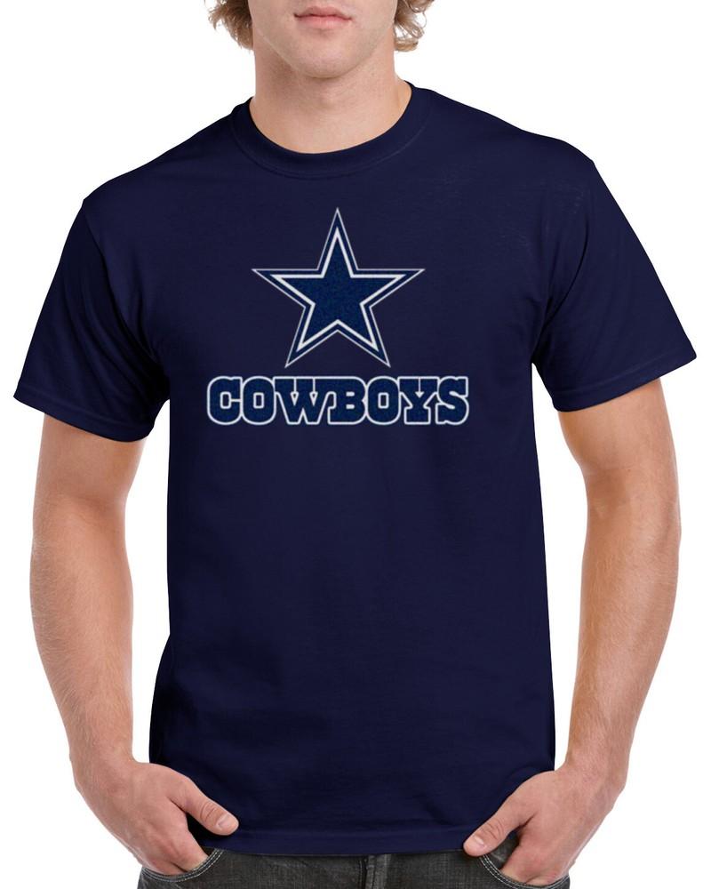 Cowboys T-Shirt Dallas Football DAL Star Unisex T-Shirt L