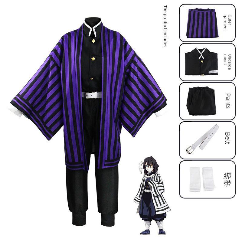 Foreign Trade Demon Slayer Anime Costumes Tanjiro Nezuko Cosplay Zenitsu Agatsuma Shinobu Kocho Demon Slayer Cosplay