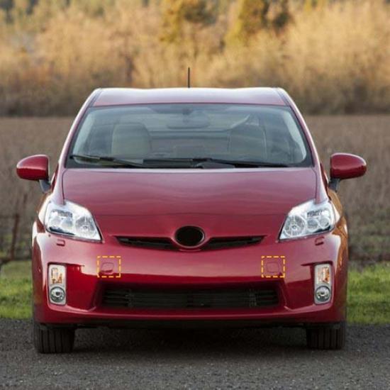Pair For 2010-2011 Toyota Prius Front Bumper Tow Hook Eye cap Cover Left & Right