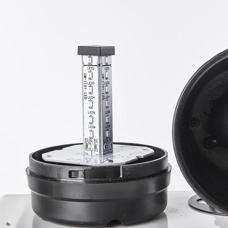 Hand-Cranked Wireless Sound & Light Alarm Device