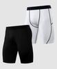 Armedes [2Pack] Functional Underlayer Baselayer Compression Techfit Shorts Ar-55 (7 Colors) (Type B)