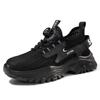 Summer Comfortable Men's and Women's Labor Insurance Shoes Anti-smashing and Anti-puncture Smart Buckle Safety Shoes Protective Work Shoes Manufa