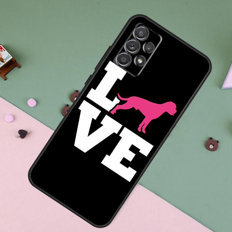 Boxer Dog Puppy For Samsung Galaxy A36 A56 A26 A16 A22 A32 A52 A54 A34 A55 A35 A15 A53 A33 A13 A05 A06 Case