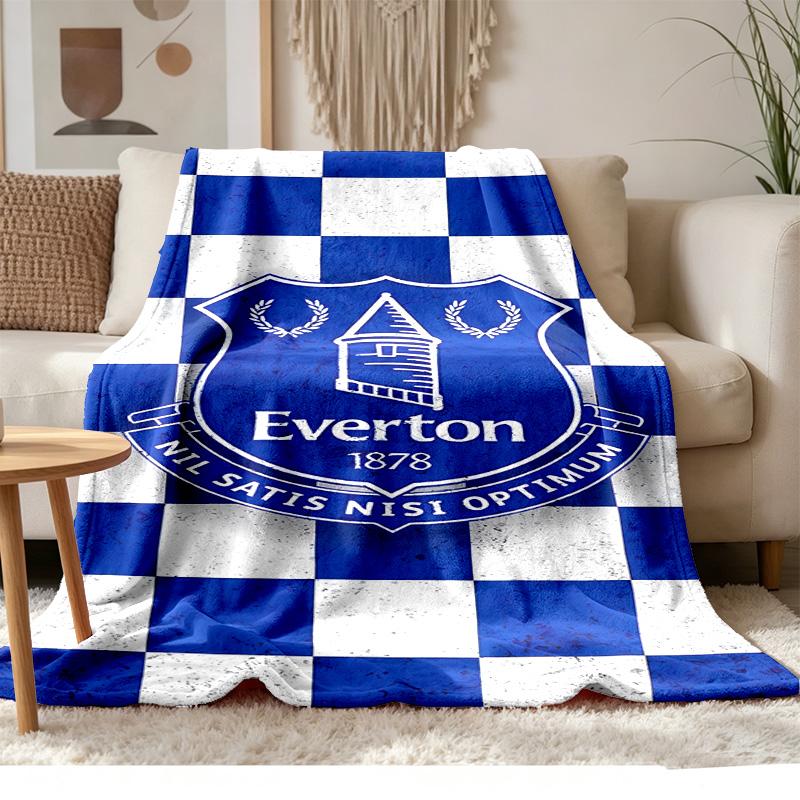 Everton Soft and Comfortable Flannel Suitable for Sofas Living Rooms Outdoor Camping Travel and Also Makes a Great Anniversary Gift
