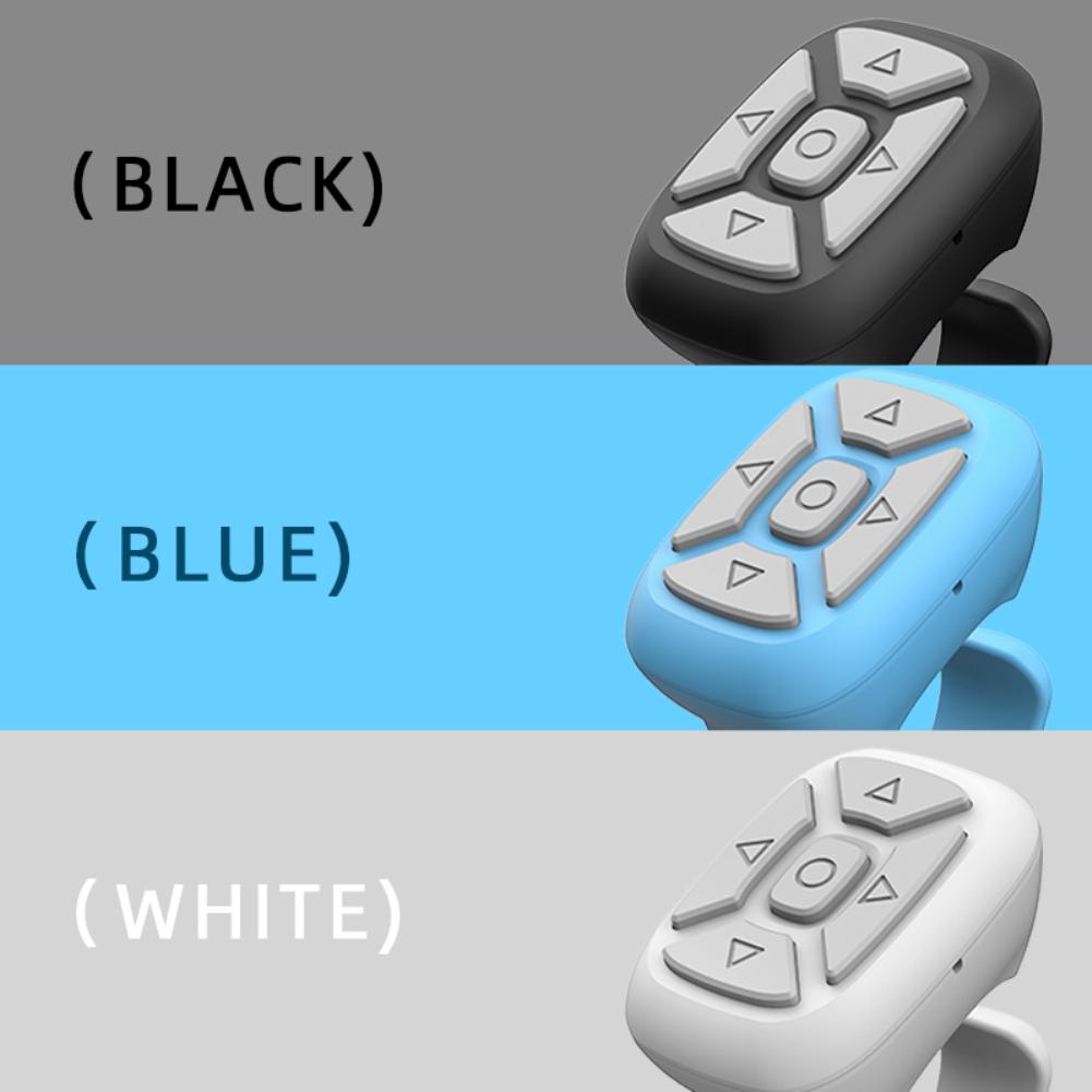 Controle remoto Bluetooth Fingertip Page Turner para controlador de rolagem de vídeo TIK Tok
