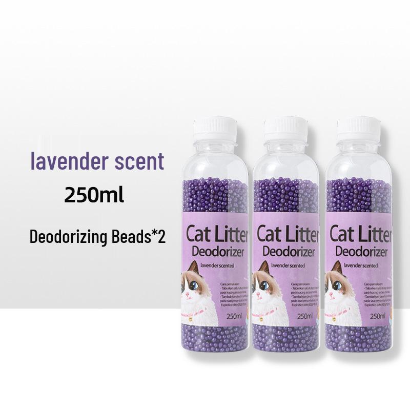 Cat Litter Deodorizing Beads - Odor Remover and Litter Box Companion