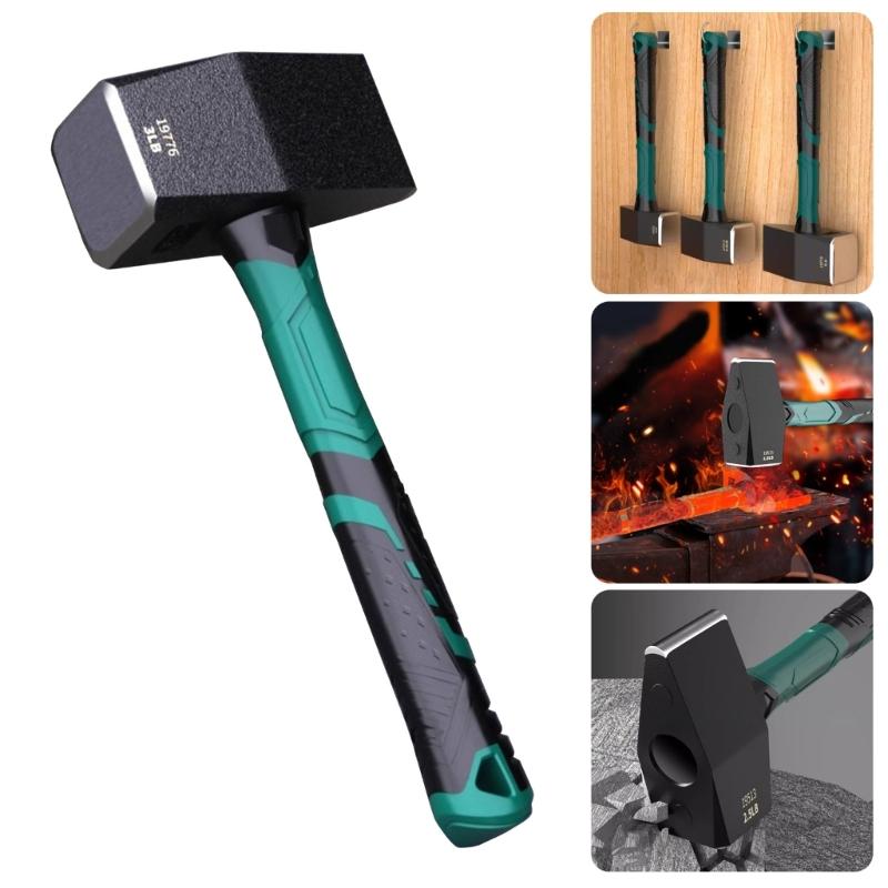 2lb/2.5lb/3lb Heavy Duty Hammer with Shockproof Grip Heavy Duty Hammer Hand Tool Household Use Accessories
