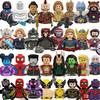 Marvel Captain America Magneto Deadpool Kostky Cihlová Mini Figurka stavebnice Horká hračka dárek na dětskou párty