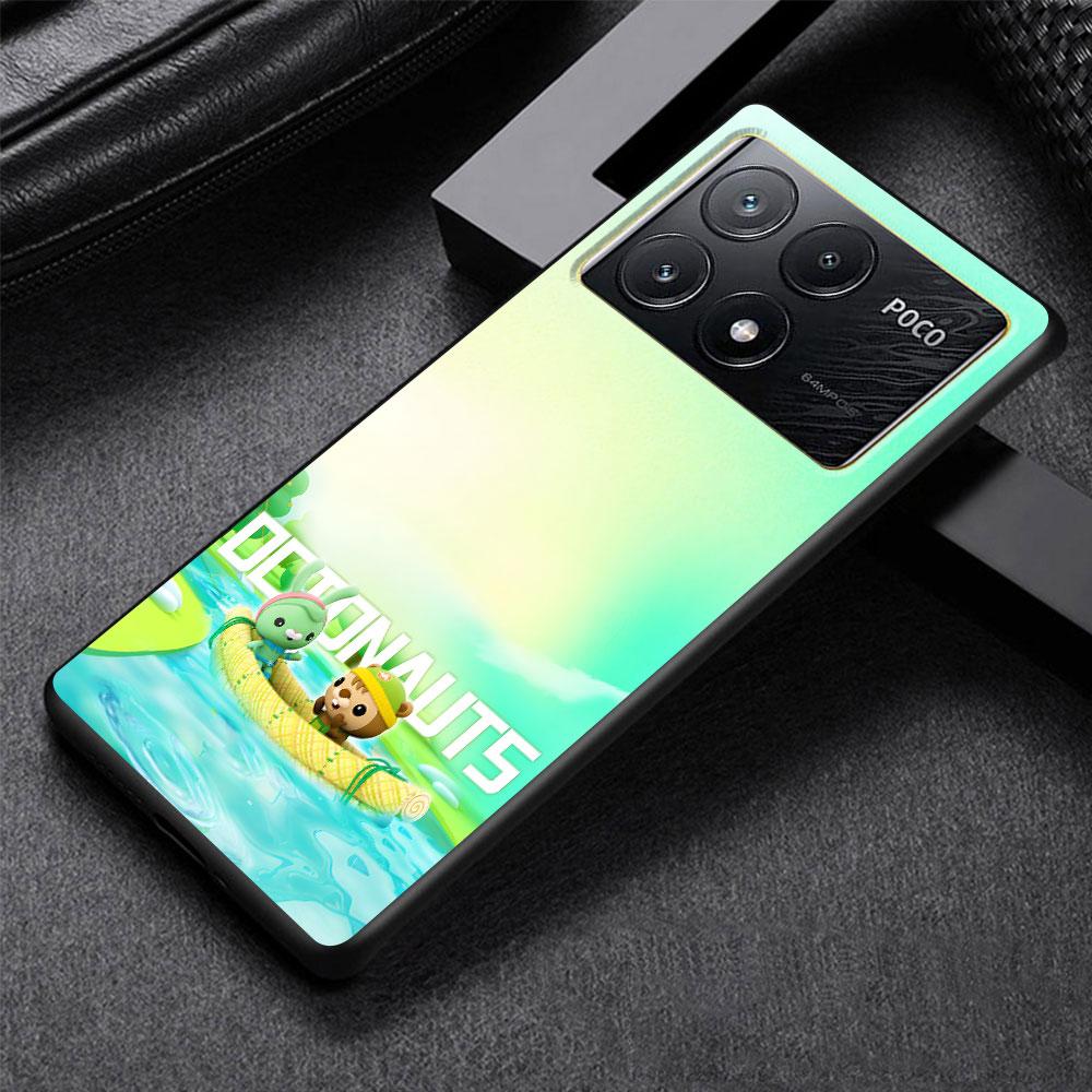 

Cartoon Octonauts Case for Xiaomi Poco M3 X3 NFC X5 M5s M4 Pro 5G F3 Black Silicone Soft Phone Cover Coque Xiaomi Poco F3
