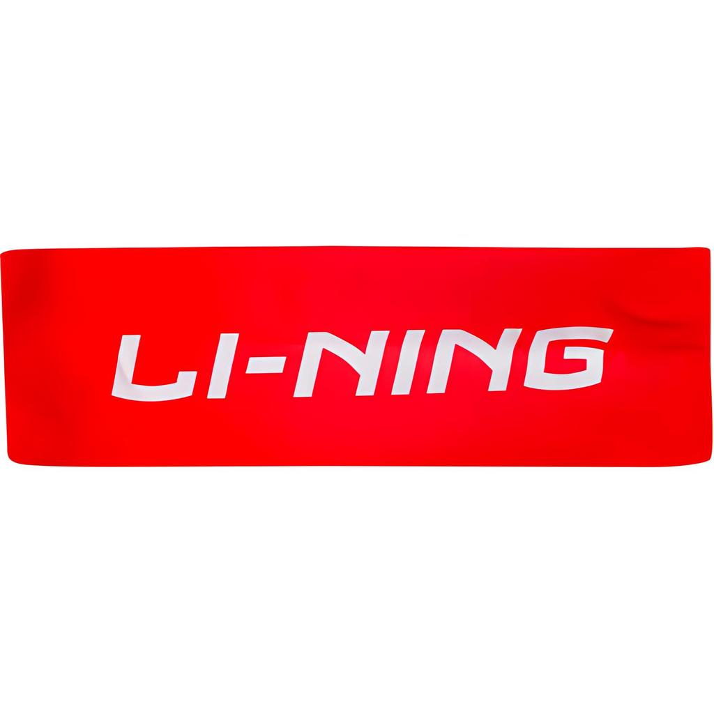 Li-Ning Durable Large Capacity Wear-Resistant PU Fitness Bag Unisex bags White Red ABLV019-2