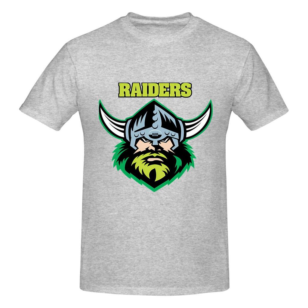 The Raiders Canberra American Retro Tshirt Fresh And Simple Seamless Splicing Cotton Tee
