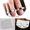 Stainless Steel Finger Guard, Finger Protector, Injury Prevention, Finger Cover, Finger Protector, Cut Prevention, Injury Prevention, Fingertip Protec