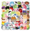 50 Plush Toy Graffiti Stickers To Decorate Guitar Suitcase DIY Waterproof Stickers Popular