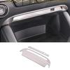 For Mazda 3 Axela 2019-2024 Silver Steel Center Console USB Socket Panel Trim