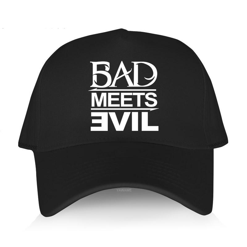 

Горячая Распродажа, бейсболки, повседневная крутая шляпа Bad Meets Evil, короткая кепка в стиле хип-хоп, спортивный капот для взрослых, однотонная шляпа от солнца на весну и лето