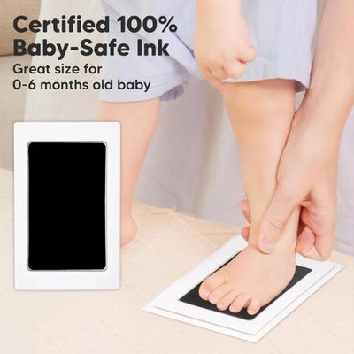 Inkless Paw Print Kit Clean Touch Ink Pad And Imprint Cards No Mess Pet Paw Stamp Pad for Dogs And Cats Infants Footprint Keepsake