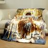 Jesus Cloud Radiant Blanket  Printed Blanket for Living Room Bed Couch lunch break Soft Cozy Blanket for Friend's festival Gift