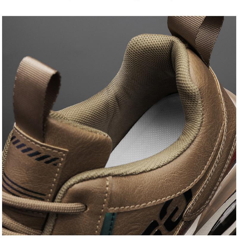 Herrenschuhe, Herren Leder Sport Laufschuhe, Studenten Freizeit Arbeitskleidung Schuhe