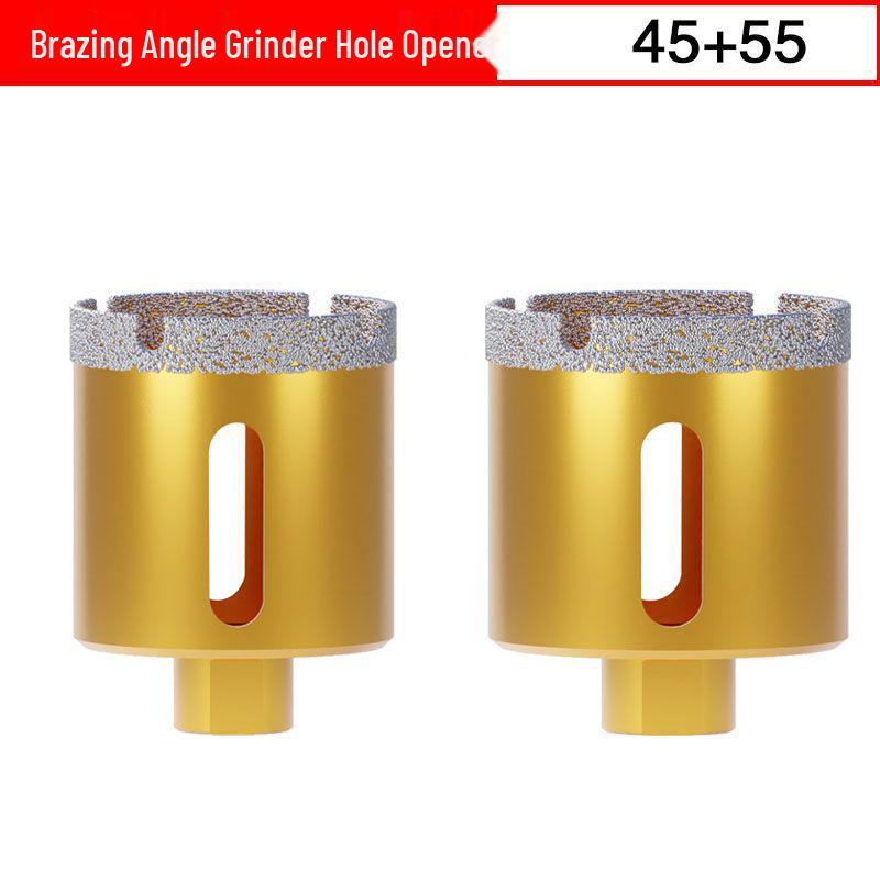Dual-Purpose Angle Grinder Drill Bit for Porcelain, Granite, and Vitrified Tiles