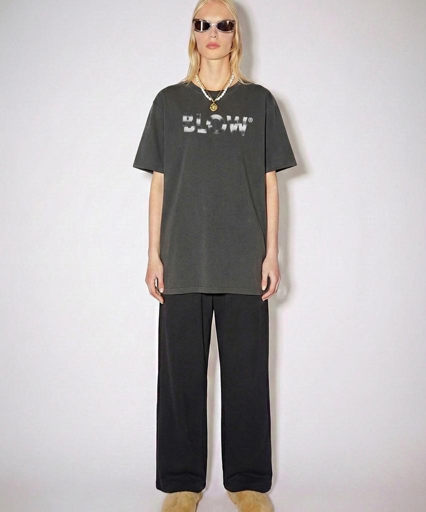 BLOW Signature Logo Wide Pants
