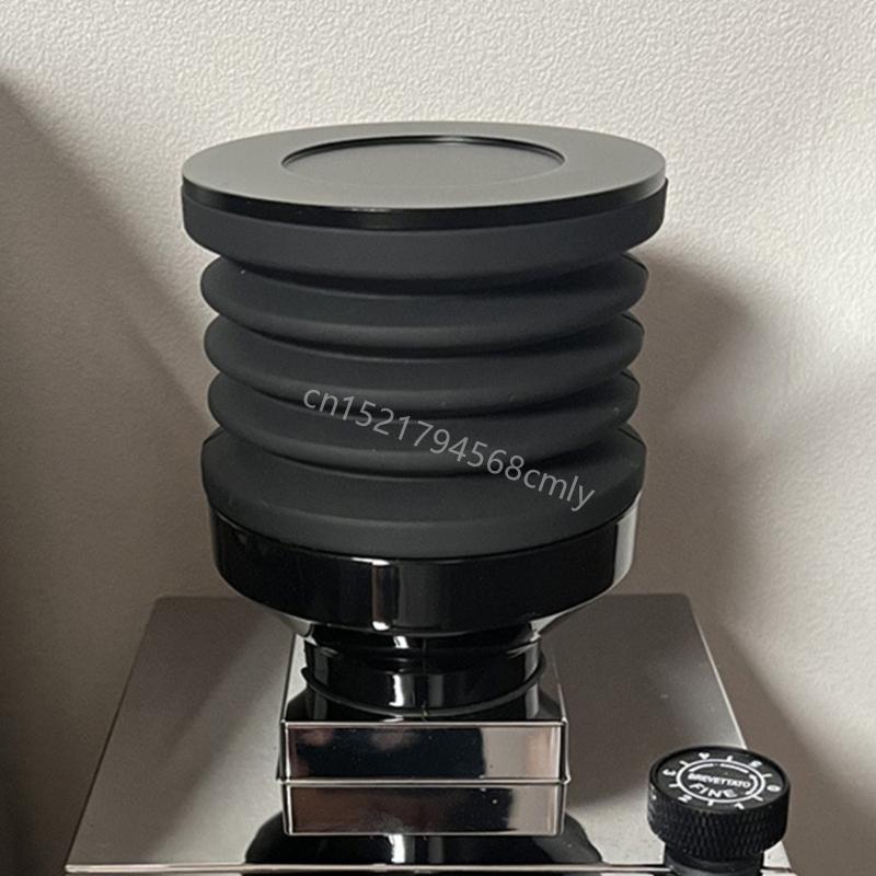 Statikreduzierende Kaffeemaschinen-Dosiertrichter mit ergonomischem Schnellverschluss-Design 6XDE