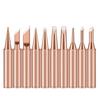 Pure Copper Soldering Iron Tip: Automatic Feeder, Non-Magnetic, Internal Heating Welding Station