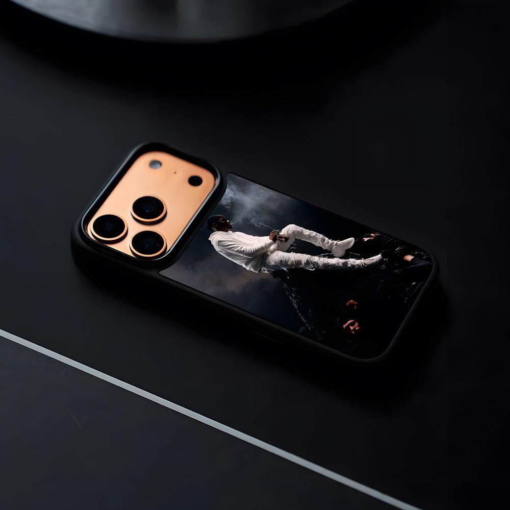 

Werenoi P_Pyramide Phone Case For IPhone 17 16 15 14 13 12 Pro Max Plus Black Frame Hard Shell iPhone 12 mini