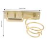 Gold Hair Straightener Holder Wall Mounted Hair Dryer Stand Hair Dryer Holder  Space-Saving
