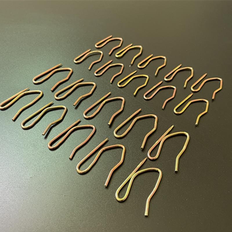 Nerezové háčky na závěsy ve tvaru S - Malé