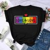 Summer New Fashion Graphic Print Lgbt T Shirts Women Funny Tshirts Casual Short Sleeves Tops Tees Female Unsiex Clothes