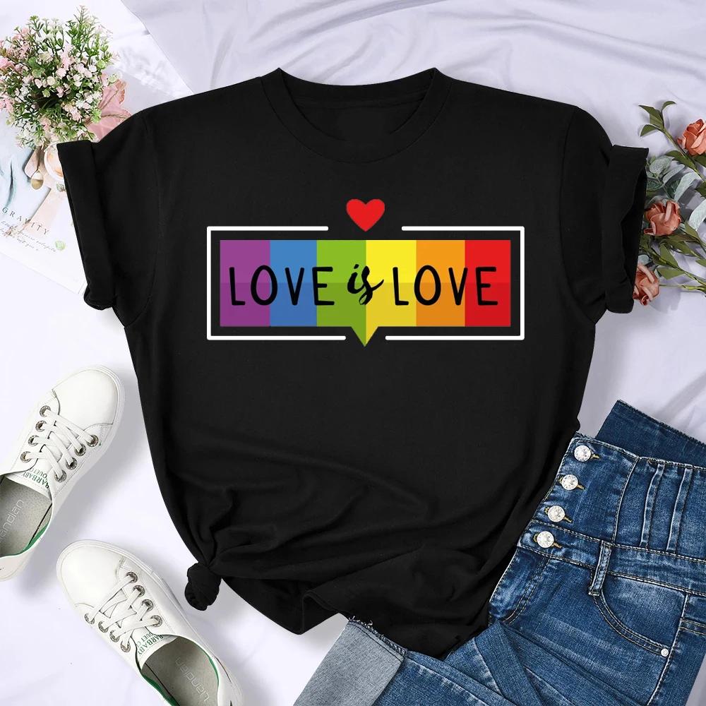 Summer New Fashion Graphic Print Lgbt T Shirts Women Funny Tshirts Casual Short Sleeves Tops Tees Female Unsiex Clothes