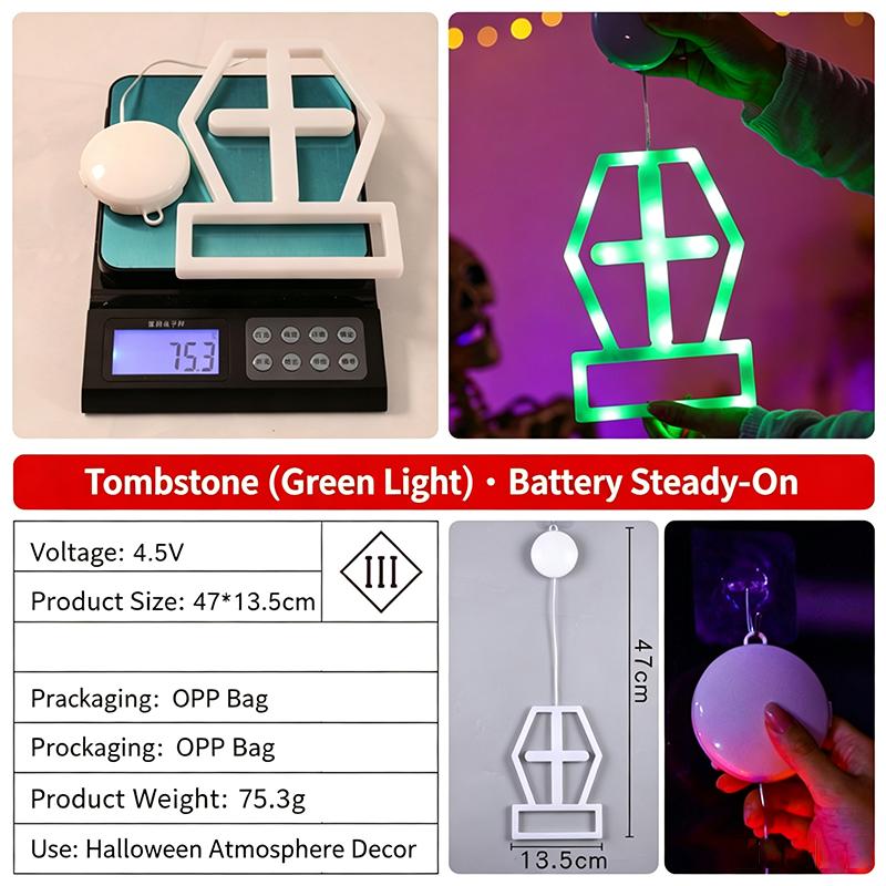 LED Pumpkin Suction Cup Lights, Hanging LED Lamp, Battery Ornament, Holiday Decor for Home Window, Wall Decor for Halloween Party