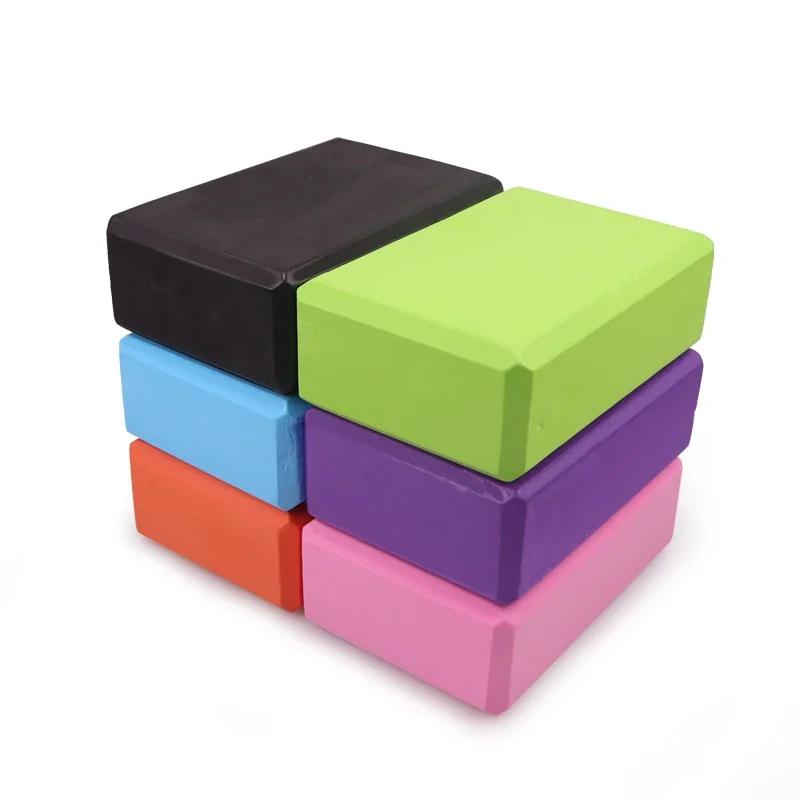 EVA Yoga Block Set Pilates Brick Fitness Belt Set for Exercise Workout Fitness Training Block Brick Stretching Belt Yoga Bolster