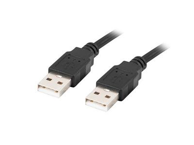 Kabel USB 2.0 Lanberg AM-AM 1m Czarny