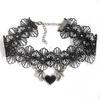 Lady Chokers Leaf Tassel Women Neck Jewelry Accessory Girl Lace Gothic Vintage Sexy Fashion Velvet Rose Beads Flower Necklace