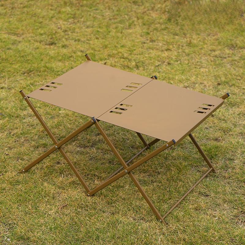 ZISIZ Three-Layer Camping Folding Storage Rack