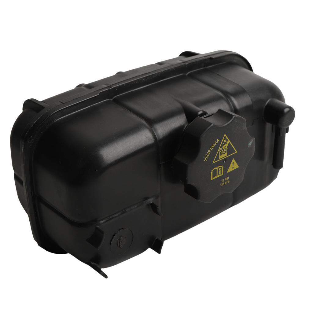 Engine Coolant Reservoir 68364312AC Coolant Recovery Bottle with Cap Replacement For Wrangler 2020 2021