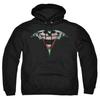 BATMAN JOKER BAT LOGO Licensed Adult Hooded and Crewneck Sweatshirt SM-5XL